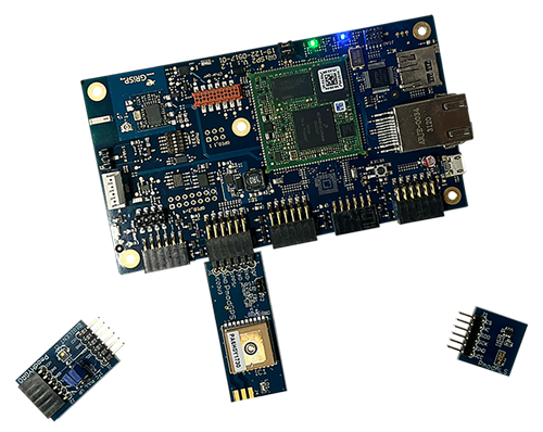 GRiSP 2 board with Pmod™ accesories - Modular development platform with expansion modules for sensors, actuators, and connectivity